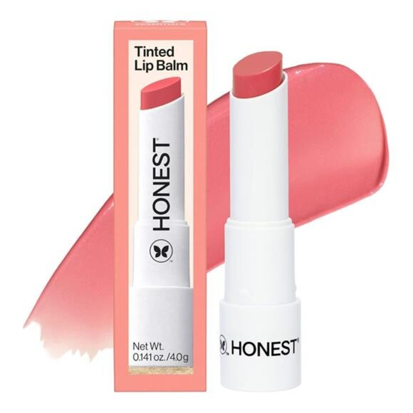Honest Beauty Moisturizing Vegan Tinted Lip Balm | Antioxidant Rich Acai - Picture 1 of 6